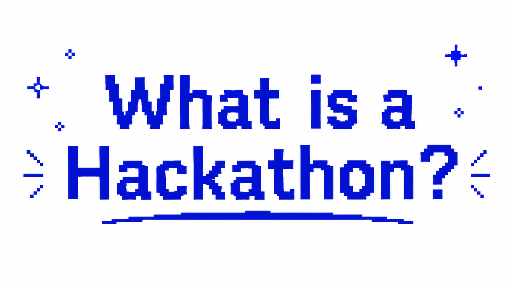 What is a Hackathon? — Noetic sprint video